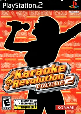 Karaoke Revolution Volume 2 box cover front